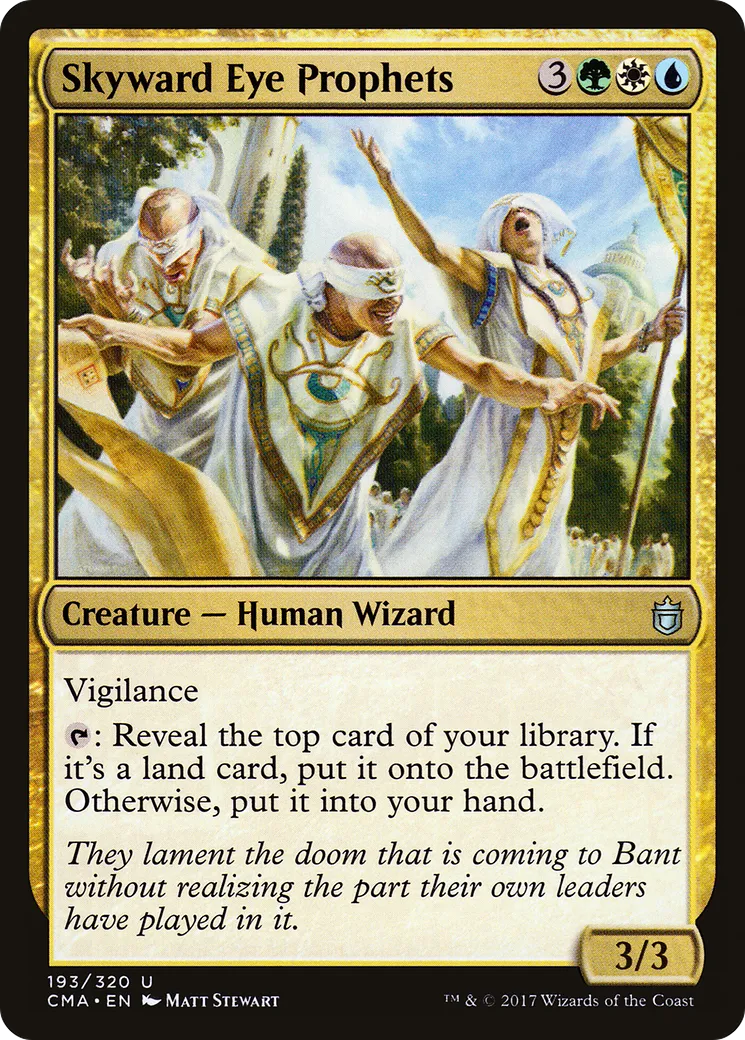 Skyward Eye Prophets — Commander Anthology — Magic: The Gathering