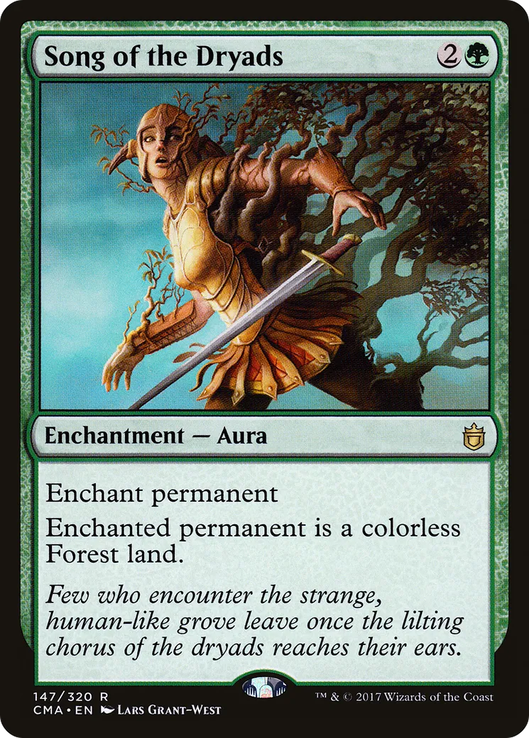 Chant des dryades — Commander Anthology — Magic: The Gathering