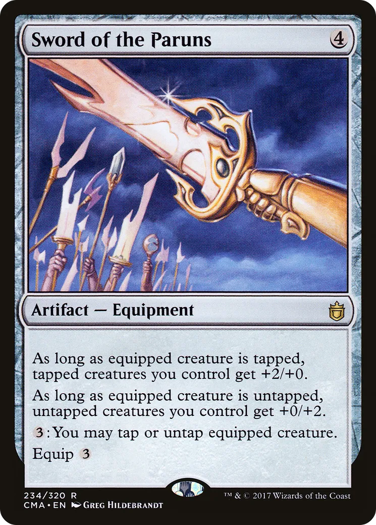 Sword of the Paruns — Commander Anthology — Magic: The Gathering