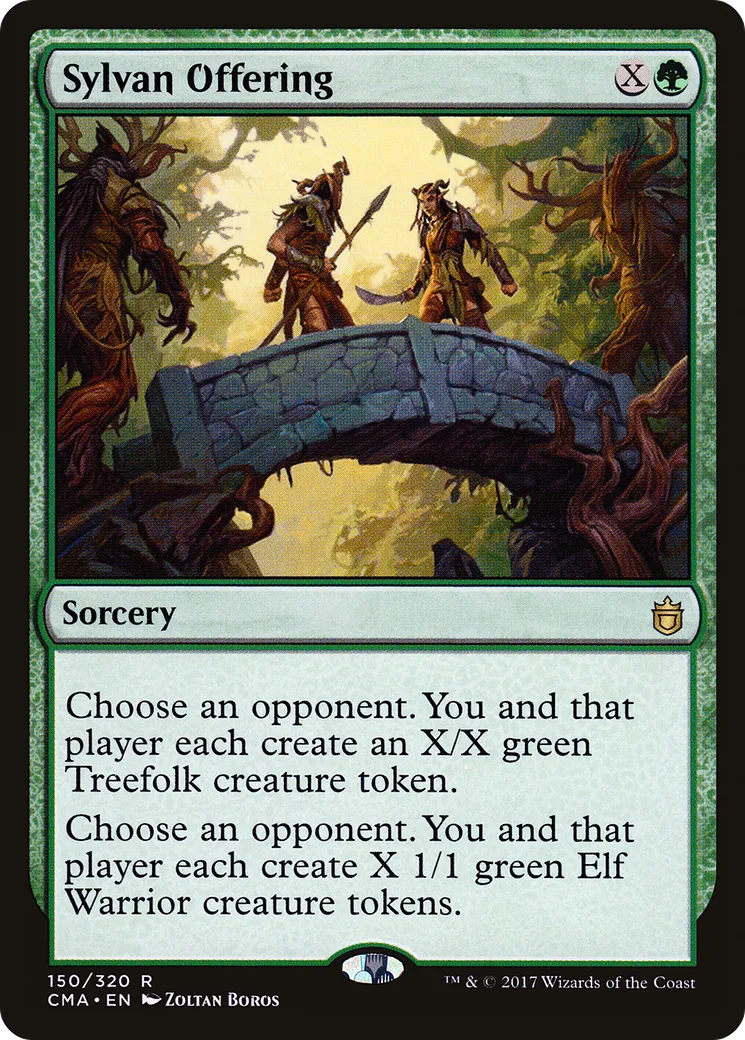 Offrande sylvestre — Commander Anthology — Magic: The Gathering