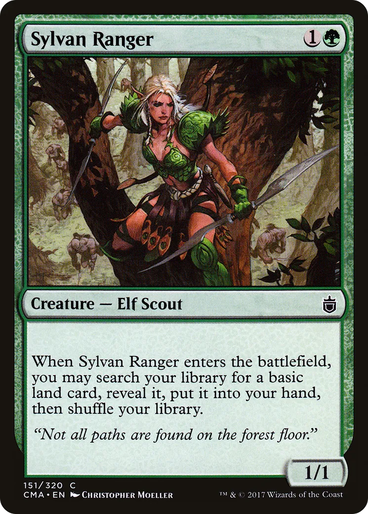 Sylvan Ranger — Commander Anthology — Magic: The Gathering