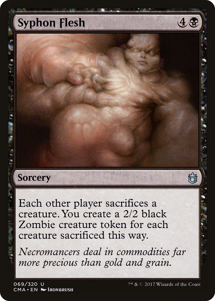 Siphonner la chair — Commander Anthology — Magic: The Gathering