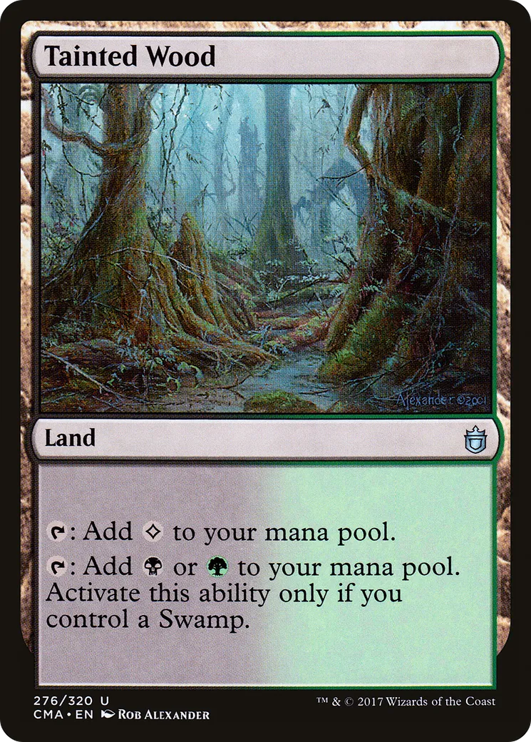 Bois souillé — Commander Anthology — Magic: The Gathering