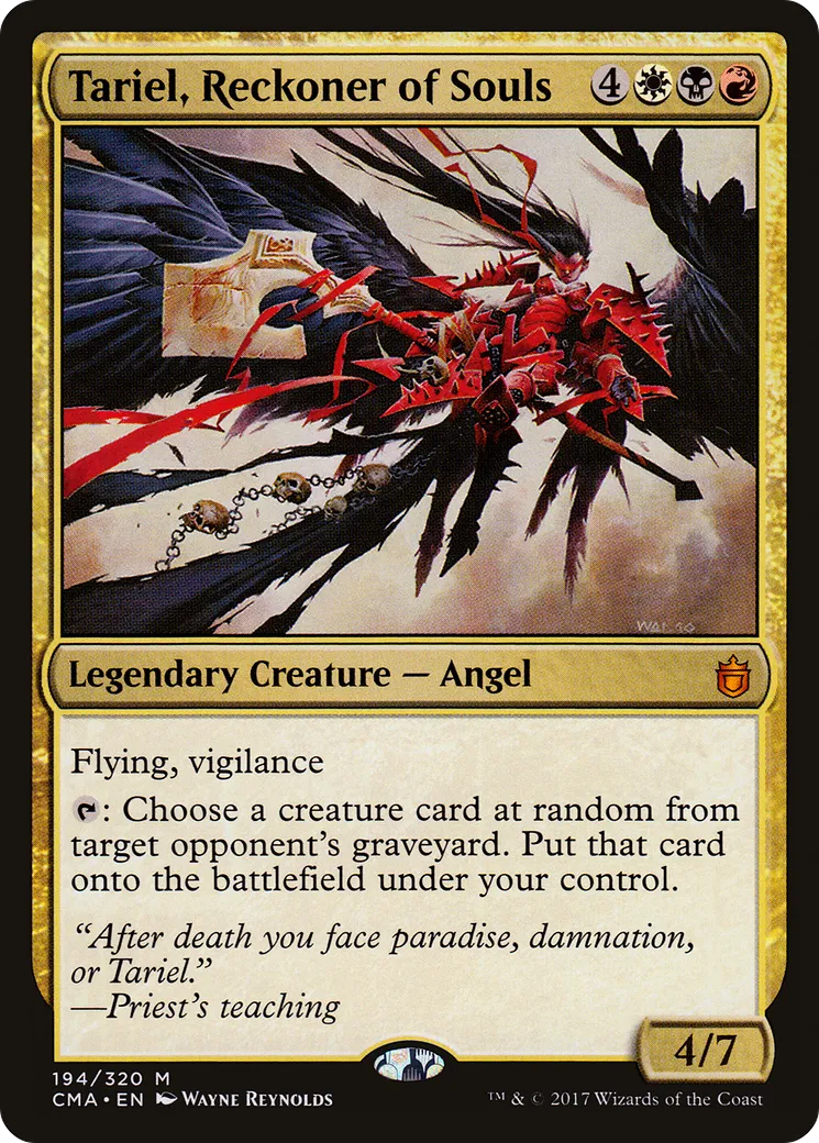 Tariel, héliaste d'âmes — Commander Anthology — Magic: The Gathering