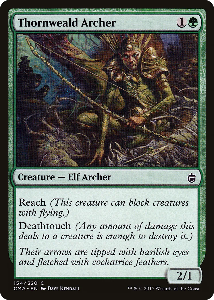 Thornweald Archer — Commander Anthology — Magic: The Gathering