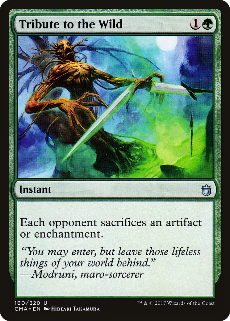 Tribute to the Wild — Commander Anthology — Magic: The Gathering
