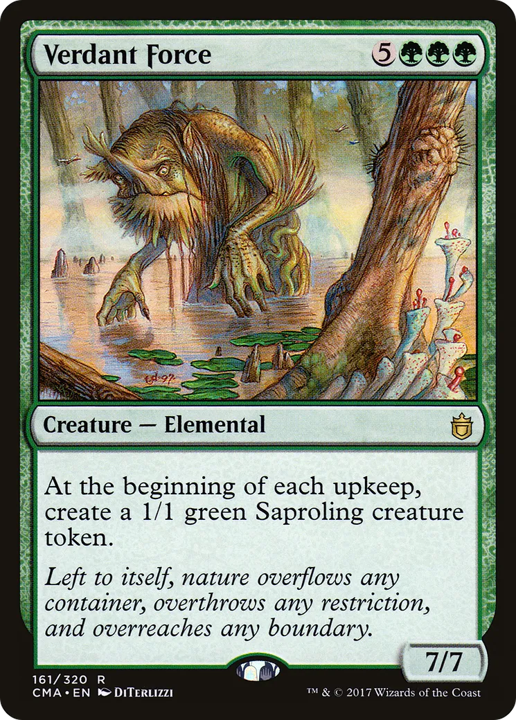 Force verdoyante from Commander Anthology - Magic: The Gathering