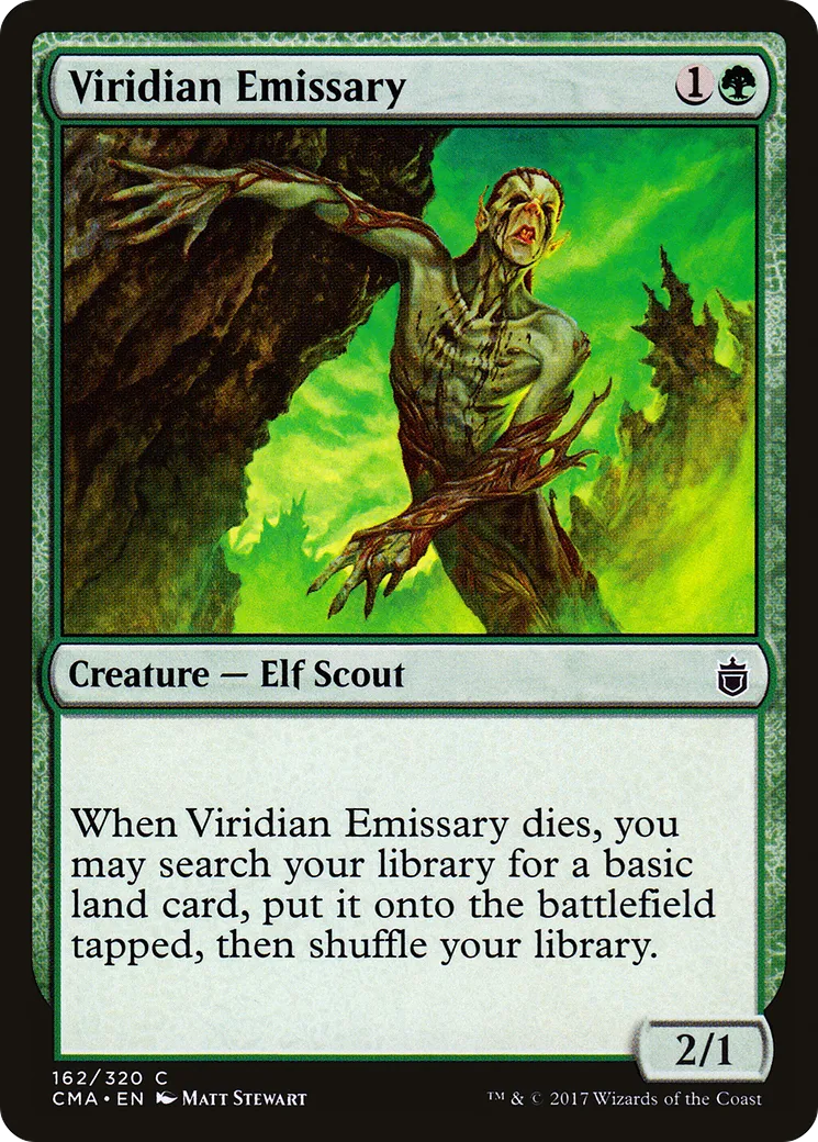 Émissaire viridian — Commander Anthology — Magic: The Gathering