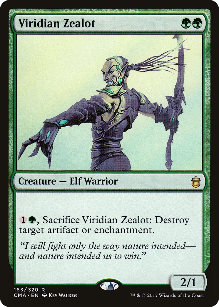 Viridian Zealot — Commander Anthology — Magic: The Gathering
