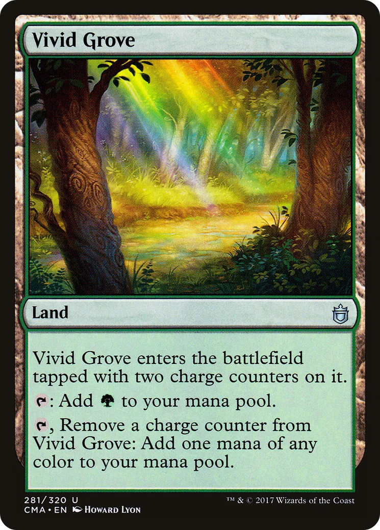 Vivid Grove — Commander Anthology — Magic: The Gathering