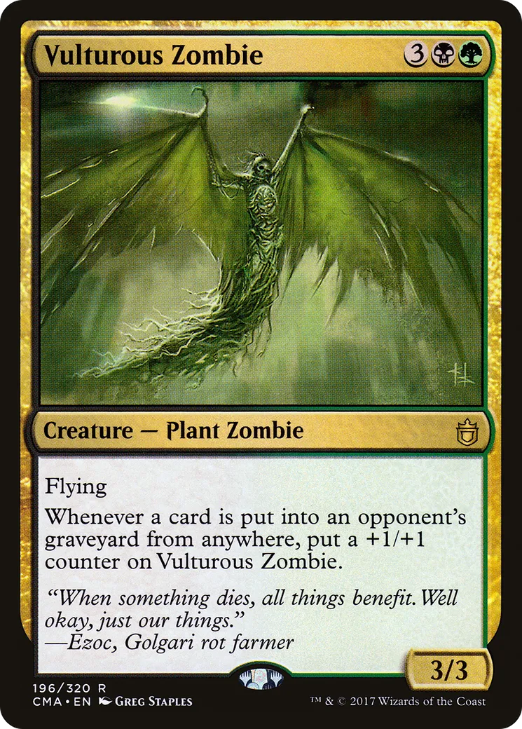 Zombie rapace from Commander Anthology - Magic: The Gathering