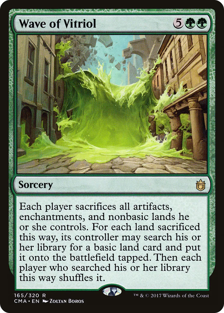 Vague de vitriol — Commander Anthology — Magic: The Gathering