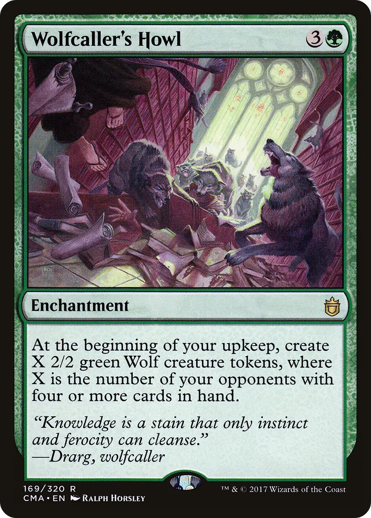 Wolfcaller's Howl — Commander Anthology — Magic: The Gathering