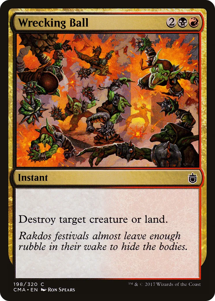 Boulet de démolition — Commander Anthology — Magic: The Gathering
