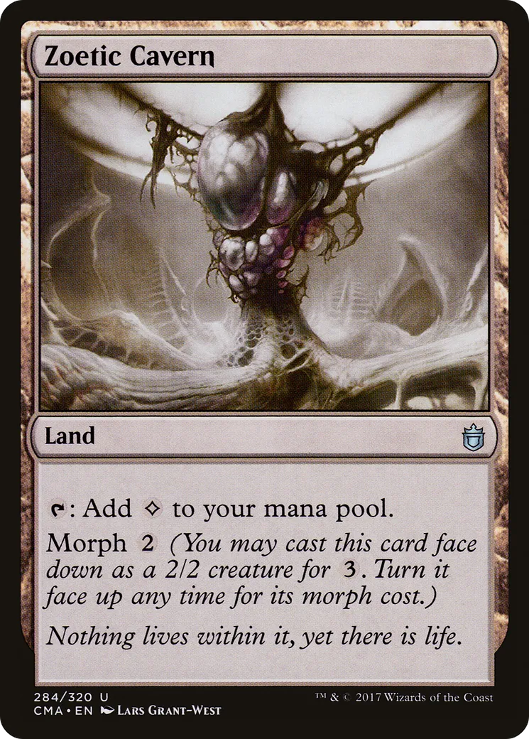 Zoetic Cavern — Commander Anthology — Magic: The Gathering