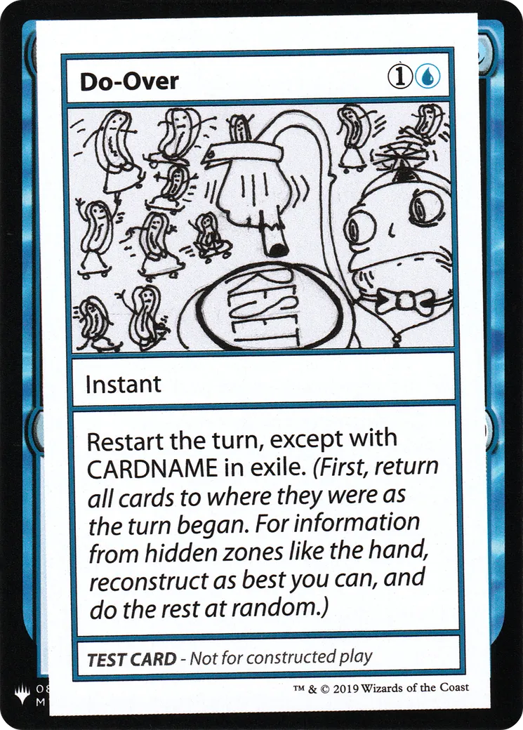 Do-Over — Mystery Booster Playtest Cards 2019 — Magic: The Gathering