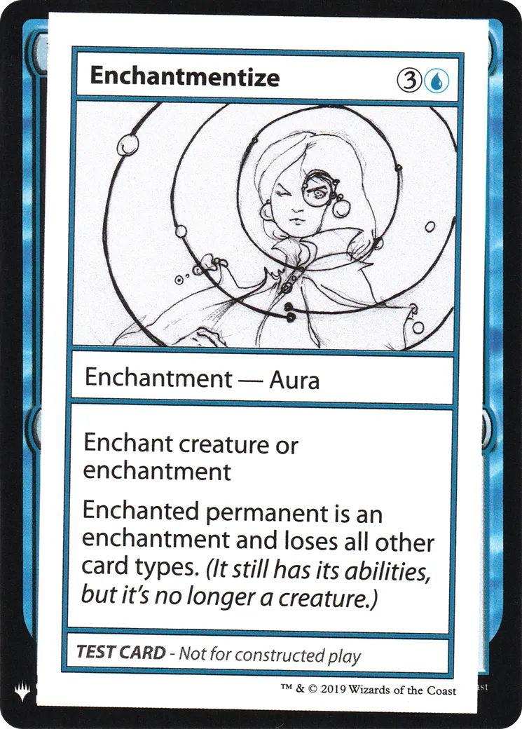 Enchantmentize — Mystery Booster Playtest Cards 2019 — Magic: The Gathering