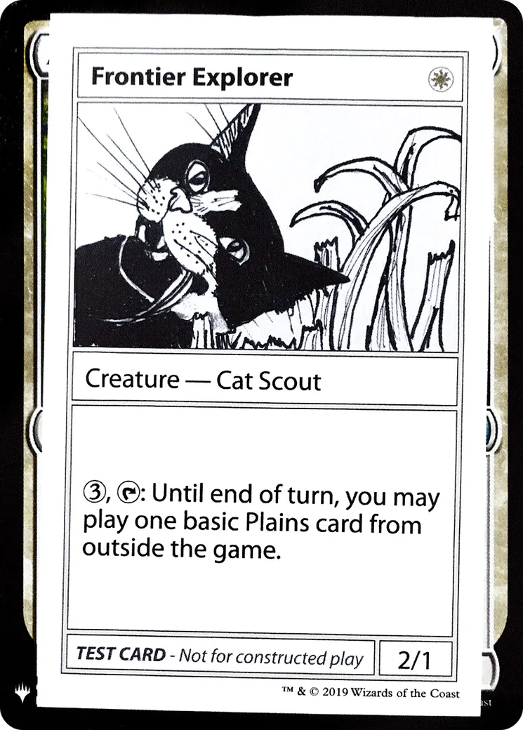 Frontier Explorer — Mystery Booster Playtest Cards 2019 — Magic: The Gathering