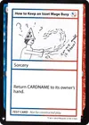 Product image for How to Keep an Izzet Mage Busy