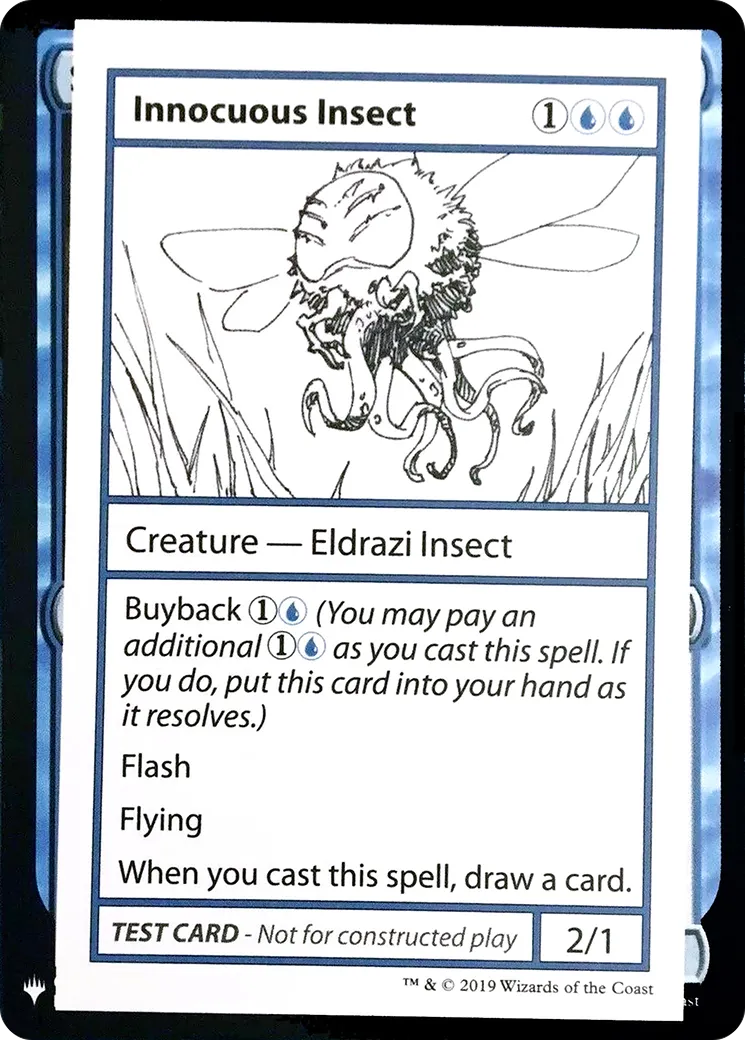 Innocuous Insect — Mystery Booster Playtest Cards 2019 — Magic: The Gathering