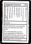 Product image for Yawgmoth's Testament