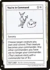 Product image for You're in Command