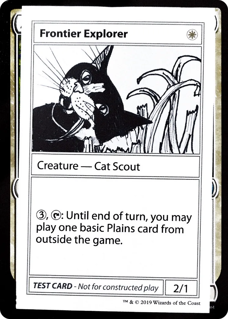 Frontier Explorer — Mystery Booster Playtest Cards 2021 — Magic: The Gathering