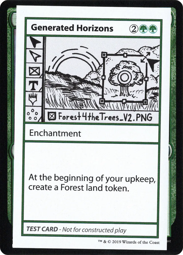 Generated Horizons — Mystery Booster Playtest Cards 2021 — Magic: The Gathering