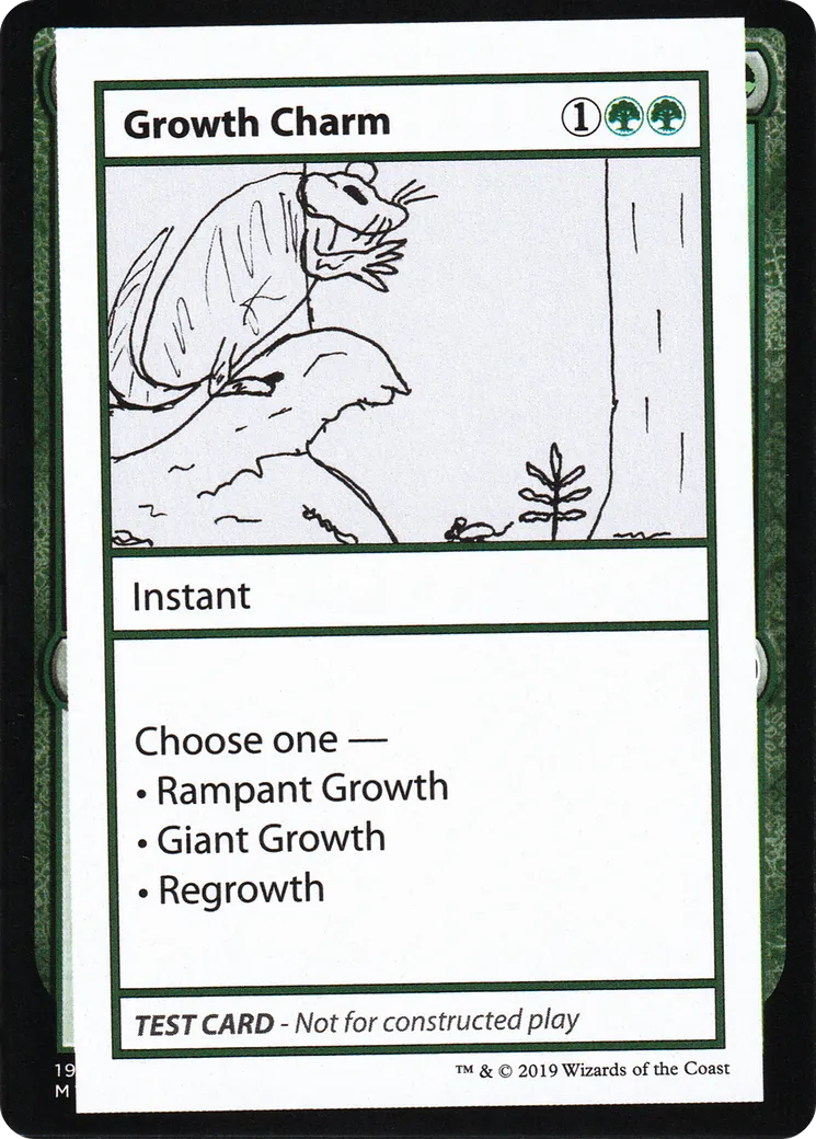 Growth Charm — Mystery Booster Playtest Cards 2021 — Magic: The Gathering