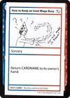 Product image for How to Keep an Izzet Mage Busy