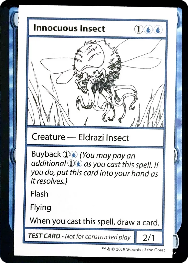 Innocuous Insect — Mystery Booster Playtest Cards 2021 — Magic: The Gathering