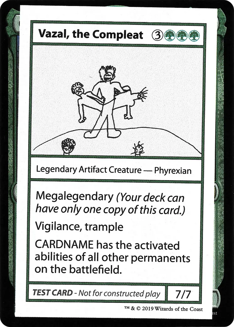 Vazal, the Compleat — Mystery Booster Playtest Cards 2021 — Magic: The Gathering