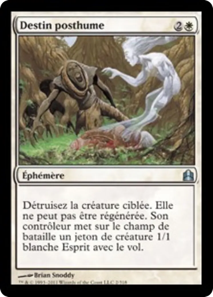 Destin posthume — Commander 2011 — Magic: The Gathering
