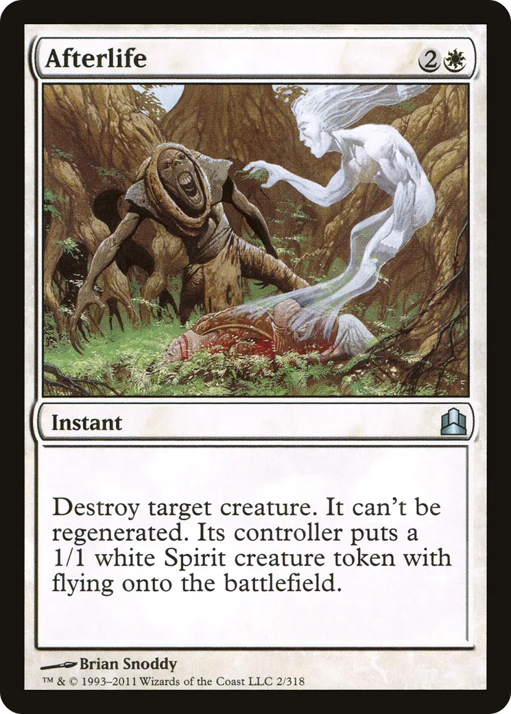 Destin posthume — Commander 2011 — Magic: The Gathering