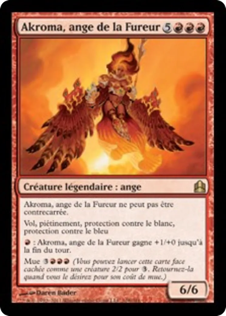 Akroma, ange de la Fureur — Commander 2011 — Magic: The Gathering