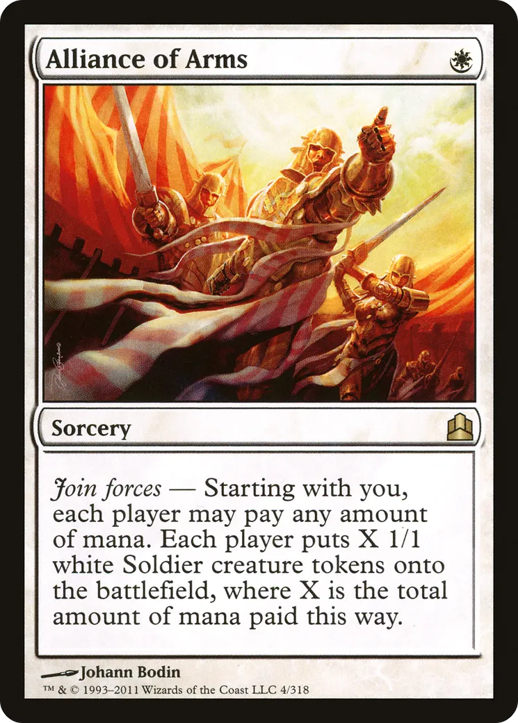 Alliance des armes — Commander 2011 — Magic: The Gathering