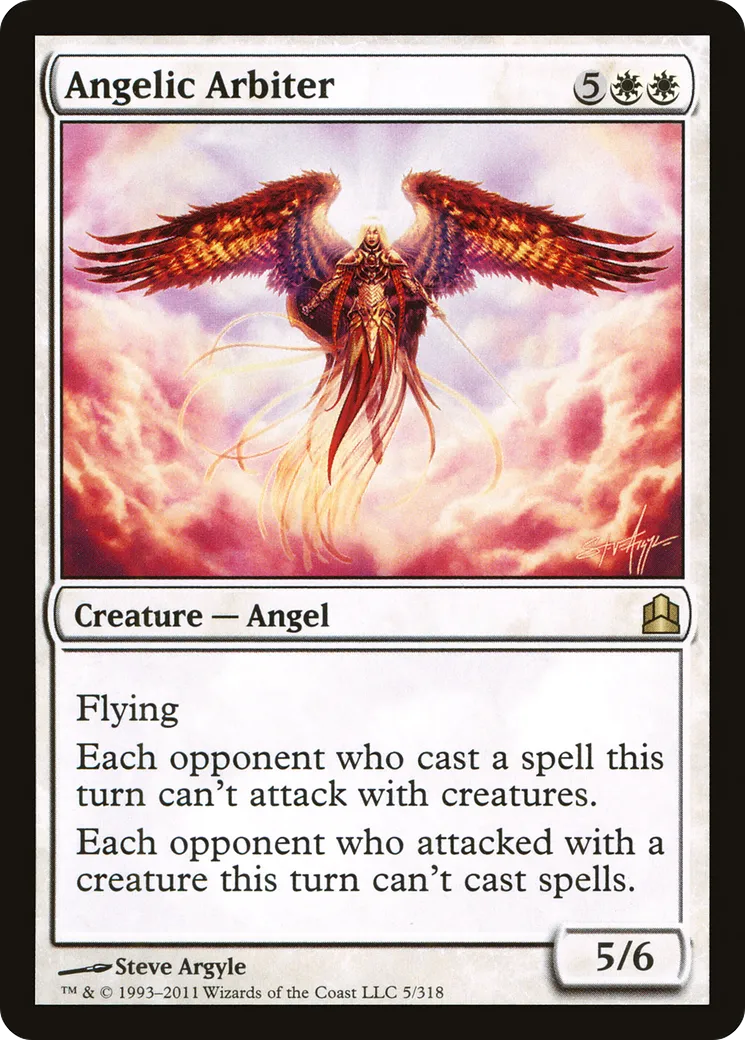 Angelic Arbiter — Commander 2011 — Magic: The Gathering