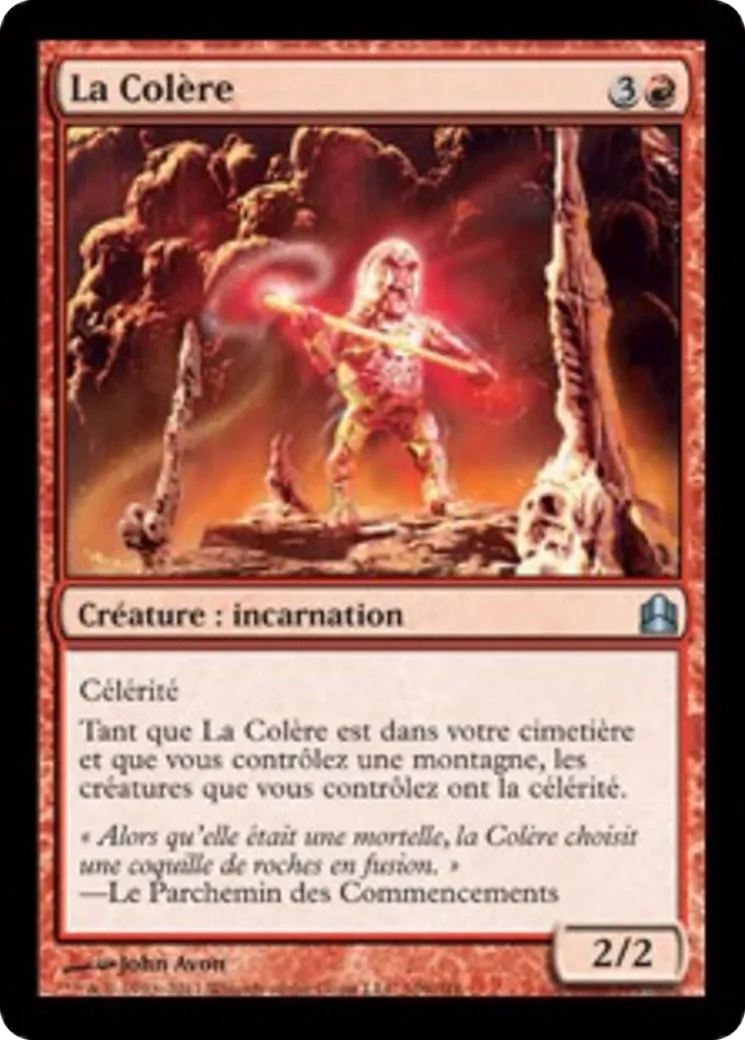 La Colère — Commander 2011 — Magic: The Gathering