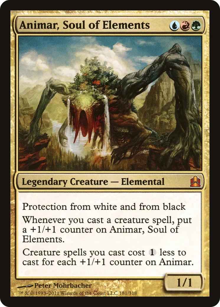 Animar, Soul of Elements — Commander 2011 — Magic: The Gathering