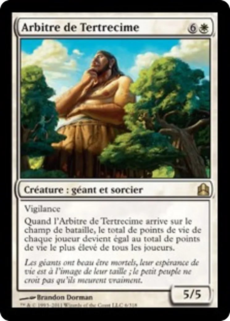 Arbitre de Tertrecime — Commander 2011 — Magic: The Gathering