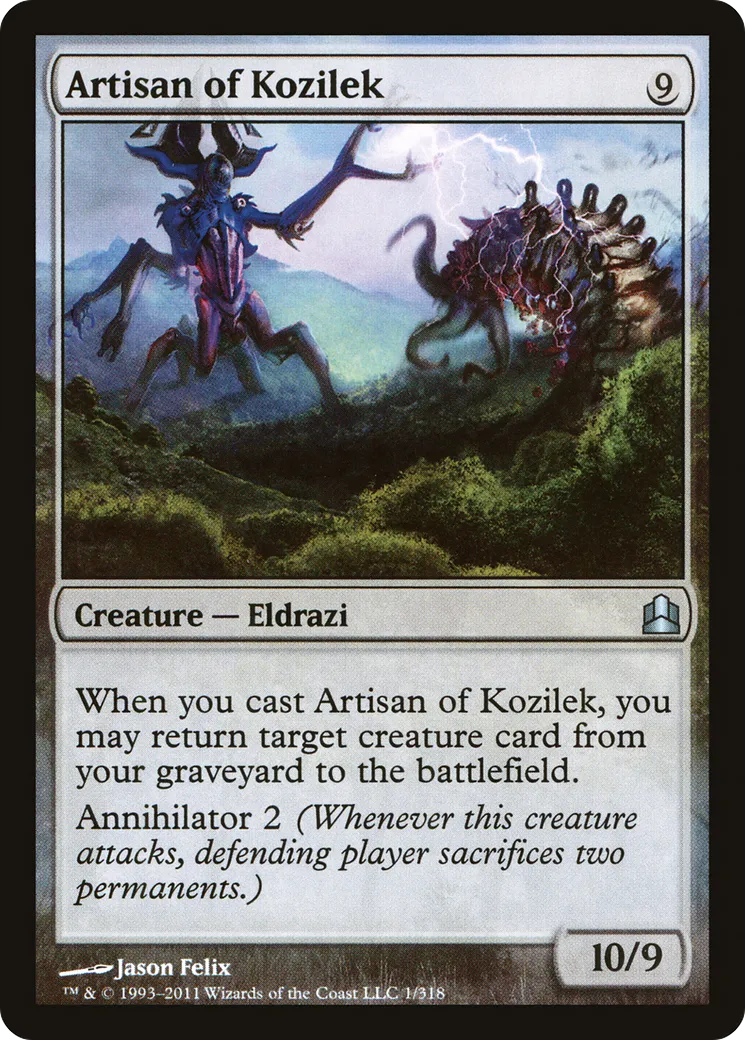 Artisan of Kozilek — Commander 2011 — Magic: The Gathering