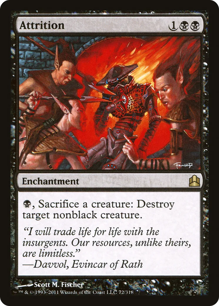Attrition — Commander 2011 — Magic: The Gathering