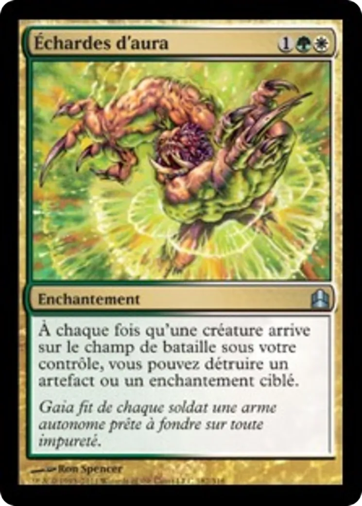 Échardes d'aura from Commander 2011 - Magic: The Gathering