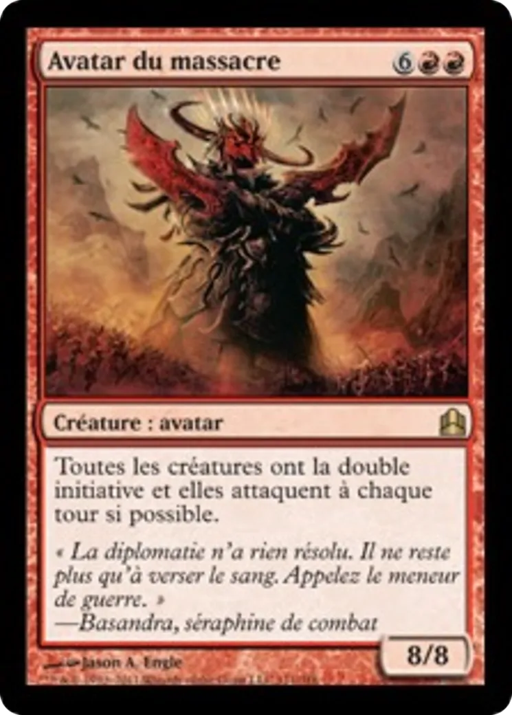 Avatar du massacre — Commander 2011 — Magic: The Gathering