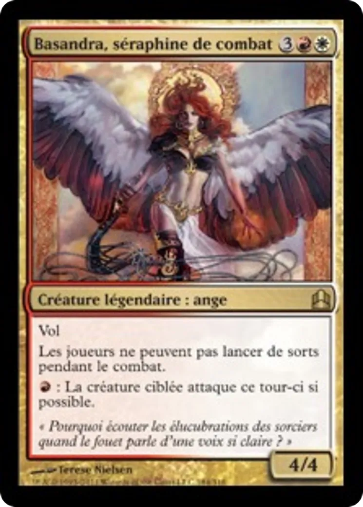 Basandra, séraphine de combat — Commander 2011 — Magic: The Gathering