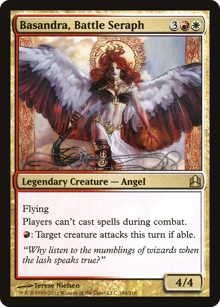 Basandra, Battle Seraph — Commander 2011 — Magic: The Gathering