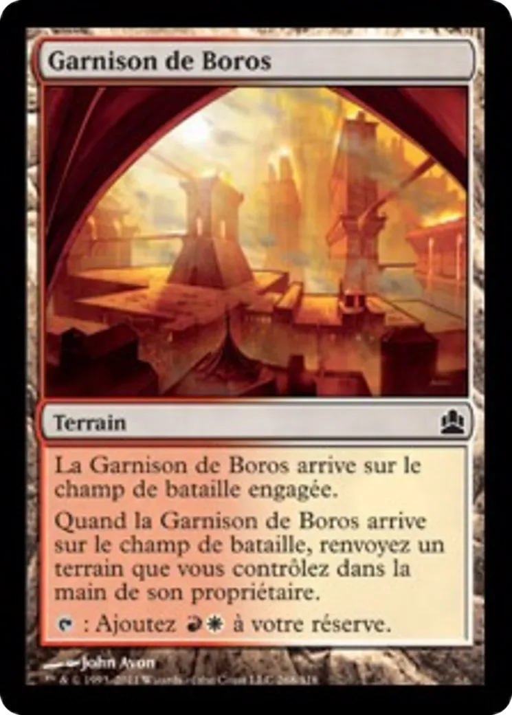 Garnison de Boros from Commander 2011 - Magic: The Gathering