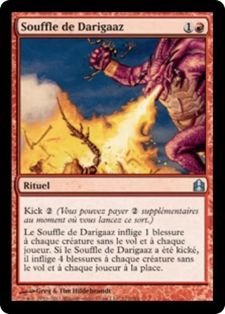 Souffle de Darigaaz — Commander 2011 — Magic: The Gathering