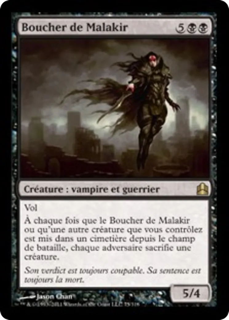 Boucher de Malakir — Commander 2011 — Magic: The Gathering