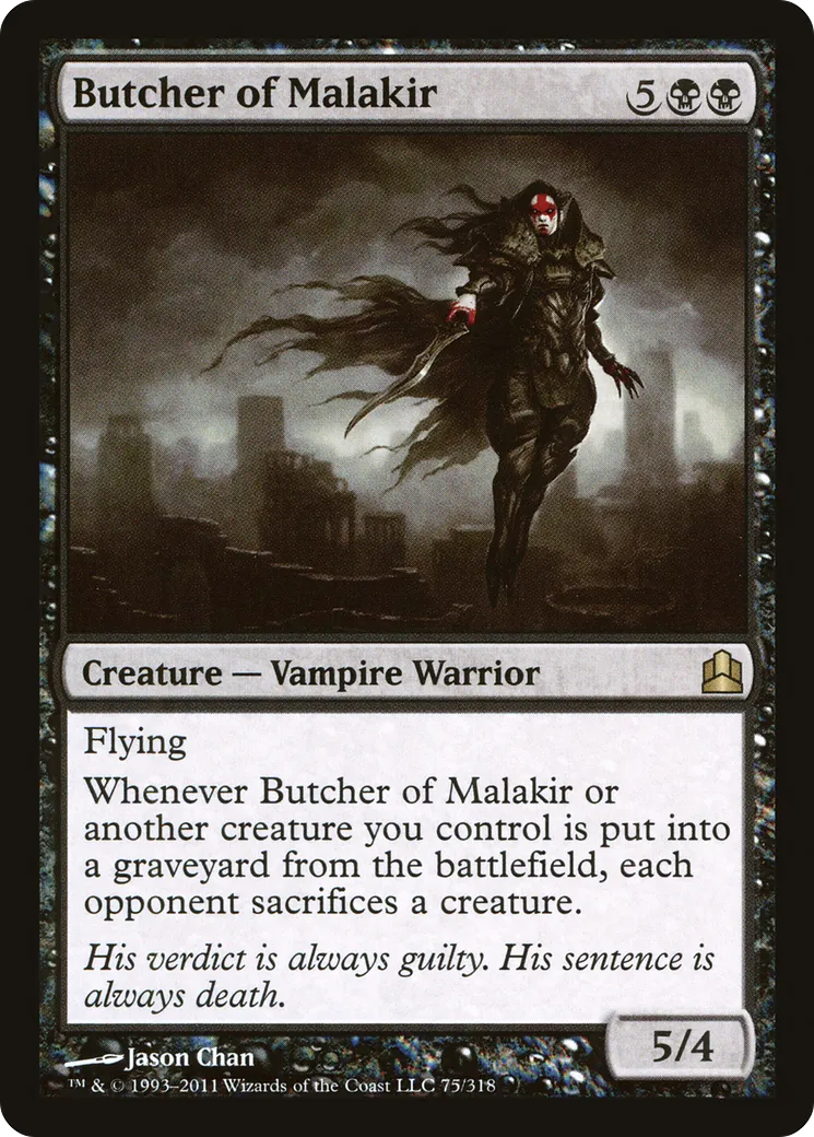 Butcher of Malakir — Commander 2011 — Magic: The Gathering